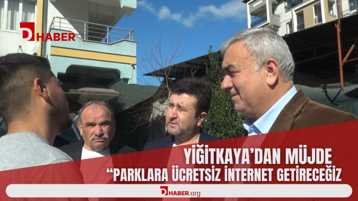 Yiğitkaya, Parklara Ücretsiz İnternet Getirecek